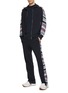 Figure View - Click To Enlarge - MISSONI - Chevron Knit Sleeve Tracksuit Jacket