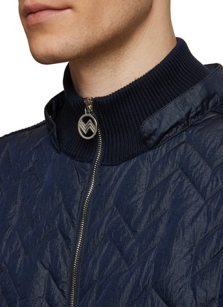 Detail View - Click To Enlarge - MISSONI - Chevron Hooded Puffer Jacket