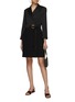 Figure View - Click To Enlarge - MARELLA - Belted Crepe Blazer Dress