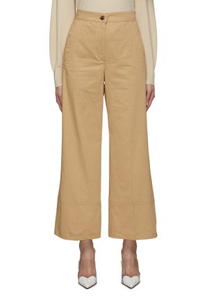 Main View - Click To Enlarge - MARELLA - Flared Cotton Blend Pants