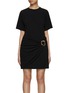 Main View - Click To Enlarge - MARELLA - Gold Ring Jersey Dress