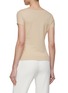 Back View - Click To Enlarge - MARELLA - Gold C Ring Knit Top