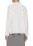 Back View - Click To Enlarge - MARELLA - Ruffled Tie Neck Blouse
