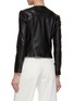 Back View - Click To Enlarge - MARELLA - Braided Faux Leather Jacket