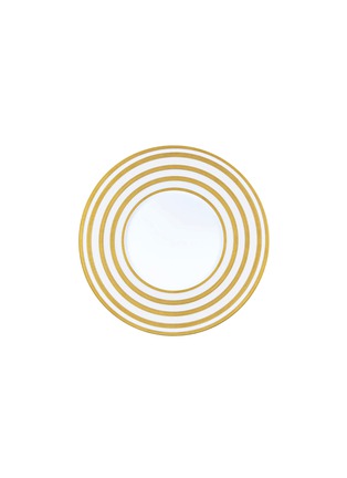 Main View - Click To Enlarge - J.L COQUET - Hemisphere Mid-sized Plate — Gold Stripe