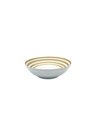 Main View - Click To Enlarge - J.L COQUET - Hemisphere Soup/Salad Bowl — Gold Stripe