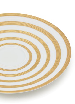 Detail View - Click To Enlarge - J.L COQUET - Hémisphère Saucer — Gold Stripe