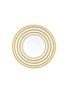 Main View - Click To Enlarge - J.L COQUET - Hemisphere Charger Plate — Gold Stripe