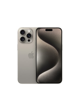 Main View - Click To Enlarge - APPLE - iPhone 15 Pro Max 512GB — Natural Titanium