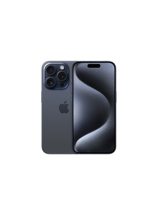 Main View - Click To Enlarge - APPLE - iPhone 15 Pro 128GB — Blue Titanium