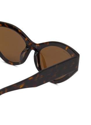 Detail View - Click To Enlarge - BALENCIAGA - Acetate Cat Eye Sunglasses
