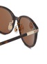 Detail View - Click To Enlarge - GUCCI - Acetate Round Sunglasses
