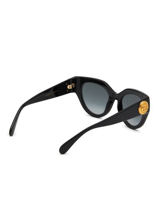 Figure View - Click To Enlarge - GUCCI - Acetate Cat Eye Sunglasses