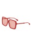 Main View - Click To Enlarge - GUCCI - Resin Square Sunglasses