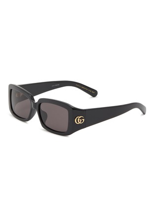 Main View - Click To Enlarge - GUCCI - Injection Square Sunglasses