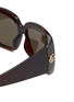 Detail View - Click To Enlarge - GUCCI - Injection Square Sunglasses