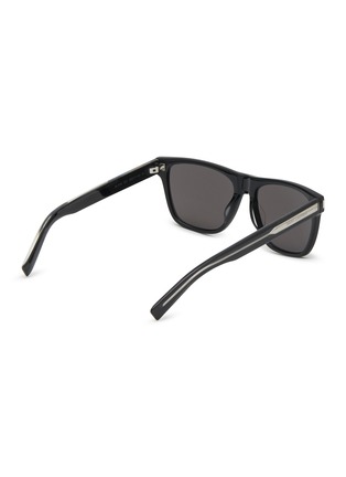 Figure View - Click To Enlarge - SAINT LAURENT - Black Panthos Acetate Sunglasses