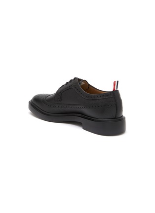  - THOM BROWNE  - Wingtip Leather Brogue Derby Shoes