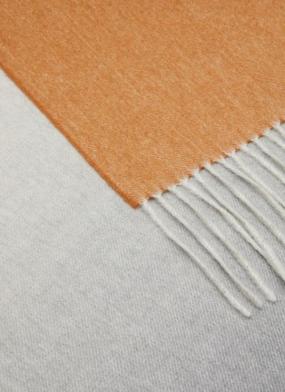 Detail View - Click To Enlarge - JOVENS - Two Tone Cashmere Scarf