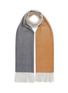 Main View - Click To Enlarge - JOVENS - Two Tone Cashmere Scarf
