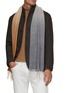 Figure View - Click To Enlarge - JOVENS - Two Tone Cashmere Scarf