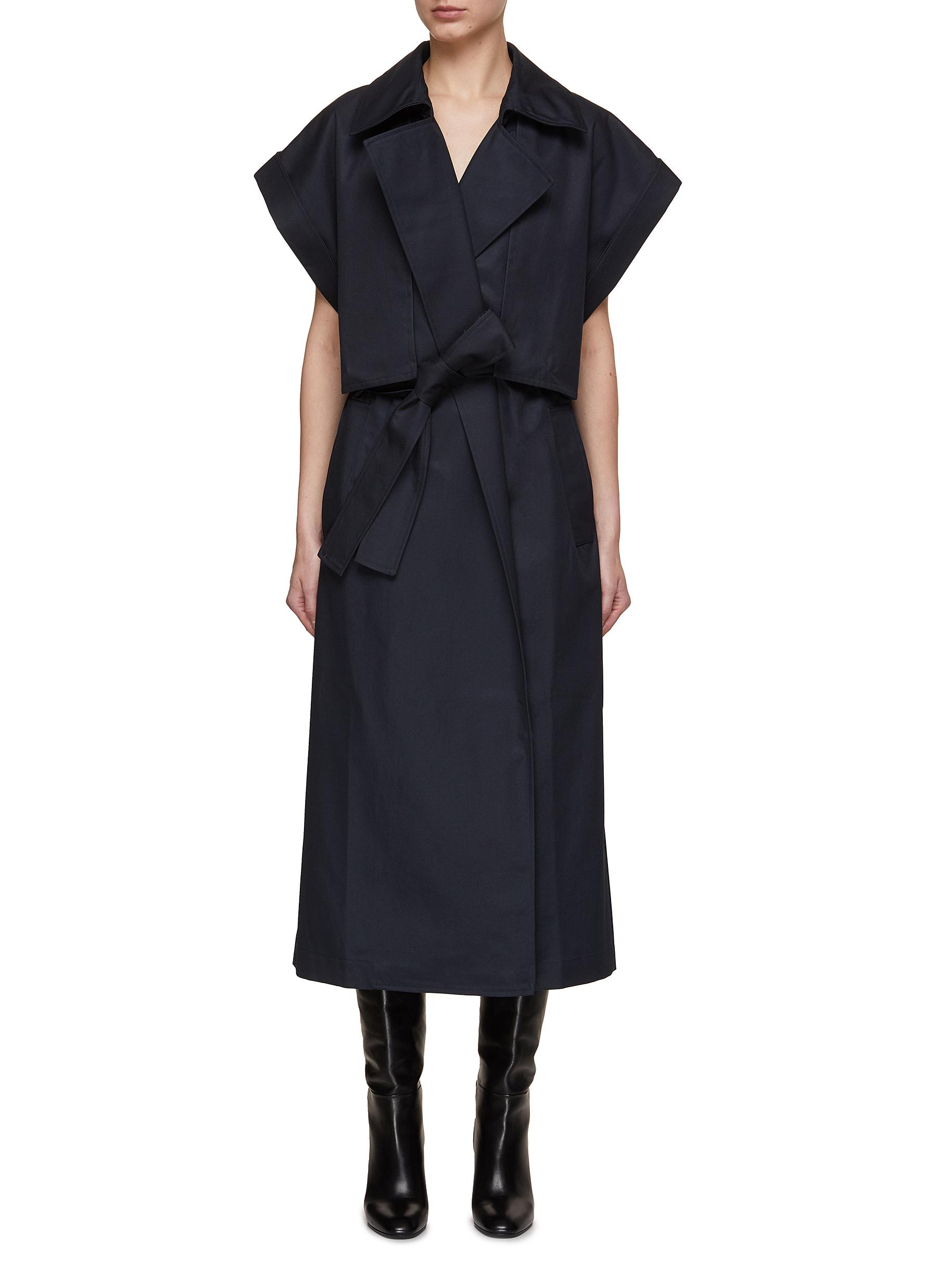 Giorgia Short Sleeve Belted Trench Coat