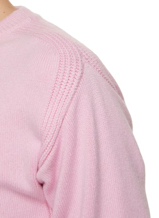  - SA SU PHI - Half Sleeve Crewneck Cashmere Knit Top