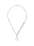 Main View - Click To Enlarge - CZ BY KENNETH JAY LANE - Pear Cut Cubic Zirconia Y-Drop Necklace