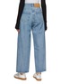 Back View - Click To Enlarge - MM6 MAISON MARGIELA - Distressed Raw Edge Seam Jeans
