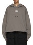 Main View - Click To Enlarge - MM6 MAISON MARGIELA - Logo Patch Hoodie