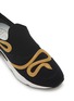 Detail View - Click To Enlarge - RENÉ CAOVILLA - Morgana Embellished Snake Sneaker