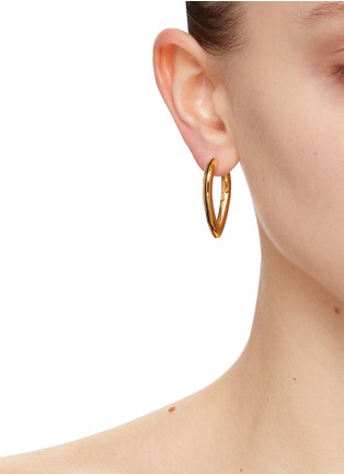 Figure View - Click To Enlarge - MISSOMA - Enamel Byline Pear Hoop Earrings