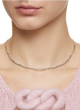 Figure View - Click To Enlarge - MISSOMA - Wavy Tube Silver Plated Choker
