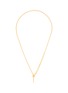 Main View - Click To Enlarge - MISSOMA - White Cubic Zirconia Slider Lariat Necklace