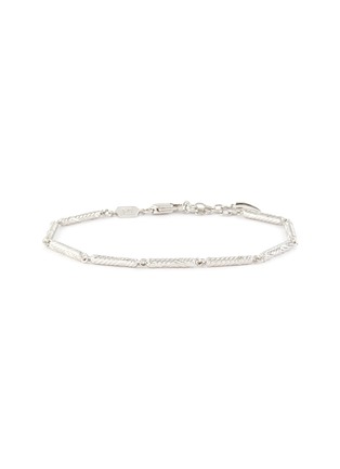 Main View - Click To Enlarge - MISSOMA - Wavy Tube Silver Plated Bracelet