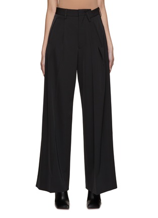 Main View - Click To Enlarge - MM6 MAISON MARGIELA - Folded Waistband Tailored Pants
