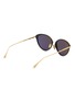 Figure View - Click To Enlarge - LINDA FARROW - Song Titanium Acetate Cateye Sunglasses