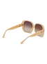 Figure View - Click To Enlarge - LINDA FARROW - Mima Acetate Thick Square Sunglasses