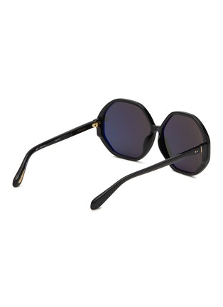 Figure View - Click To Enlarge - LINDA FARROW - Paloma Acetate Round Sunglasses