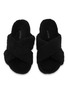 Detail View - Click To Enlarge - YVES SALOMON - Curly Merino Mules