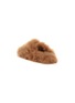  - YVES SALOMON - Folk Shearling Fur Slides