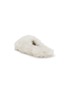  - YVES SALOMON - Folk Shearling Fur Slides