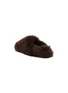  - YVES SALOMON - Folk Shearling Fur Slides