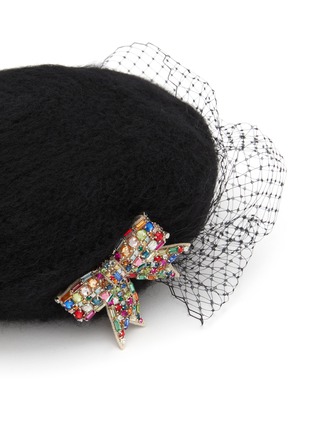Detail View - Click To Enlarge - JENNIFER BEHR - Mimi Veiled Beret
