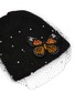 Detail View - Click To Enlarge - JENNIFER BEHR - Cassius Violette Beanie