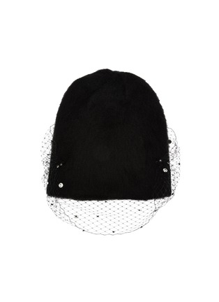 Figure View - Click To Enlarge - JENNIFER BEHR - Cassius Violette Beanie