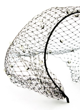Detail View - Click To Enlarge - JENNIFER BEHR - Voilette Swarovski Pearl Headband