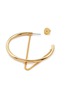 Detail View - Click To Enlarge - DEMARSON - Maxi Miley 12K Gold Plated Hoop Earrings