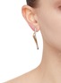 Figure View - Click To Enlarge - DEMARSON - Neptune Crystal Pave Earrings