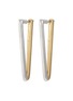 Main View - Click To Enlarge - DEMARSON - Vita 12K Gold Sliver Plated Earrings